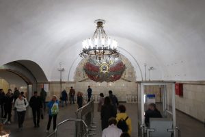 モスクワ地下鉄エスカレーター / Moscow metro escalator