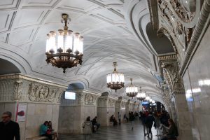モスクワ地下鉄 プロスペクト・ミーラ駅 / moscow metro prospekt mira / Проспект Мира