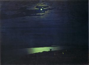 クインジ『ドニエプルの月夜』/ Arkhip Kuindzhi "Moonlight Night on the Dnieper" / Куинджи А.И. "Лунная ночь на Днепре"